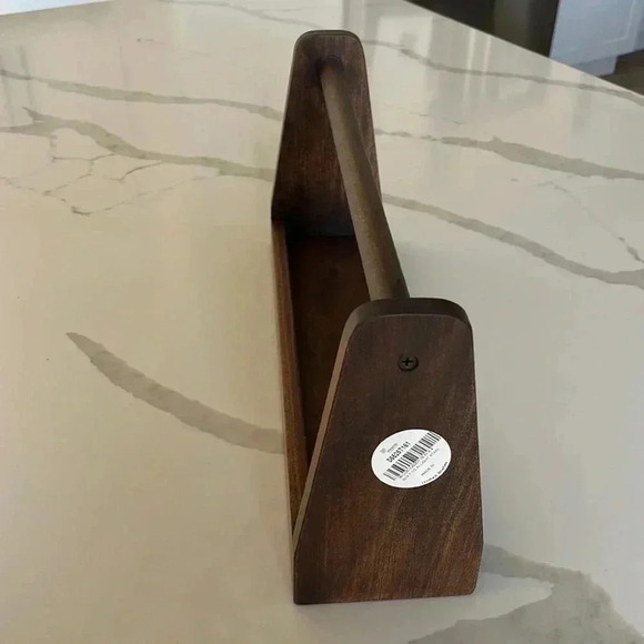 Steelite Wood Caddy 6525T162 Ebony Stain 15" Varick Form Handcrafted USA - Picture 6 of 12